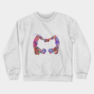 Duo yoga, acro yoga Crewneck Sweatshirt